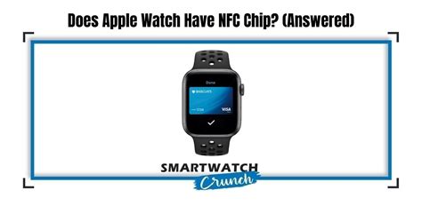 does Apple Watch have nfc